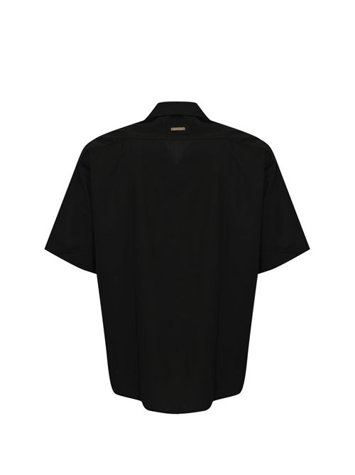 Camica over a maniche corte in cotone Paolo Pecora | G091 01879000